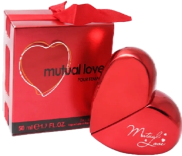 Mutual Love Perfume For Women Heart Shape Perfume Decorating Perfume 50 ml